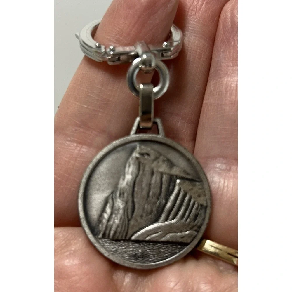 Prudential Insurance 100 Year Anniversary 1875-1975 Silver Coin Key Chain Box